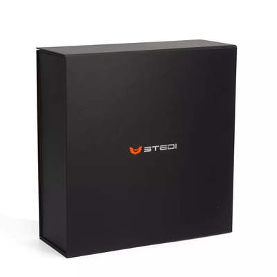 Custom Printed Luxury Black Magnetic Gift Box Wholesale Gift Boxes With Magnetic Lid