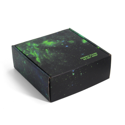 Personalised Black Product Shipping Boxes Customize Design Your Own Box