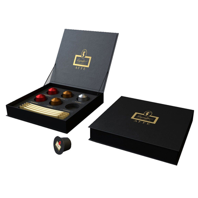 Custom Logo Printed Nespresso Coffee Capsule Packaging Box