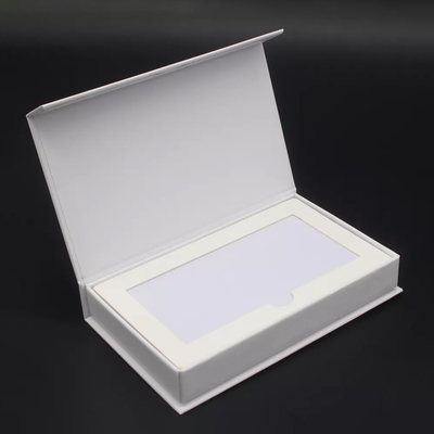 Custom Size Luxury Business Credit Card Packaging Gift Card Box With Lid