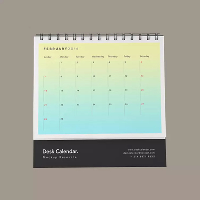 Custom Printing Wholesale Flip Desk Table Calendar 365 Calender 2023