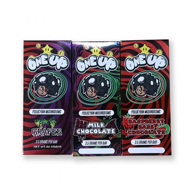 Custom Logo Printing Holographic Magic Mushroom Chocolate Bar Packaging Box