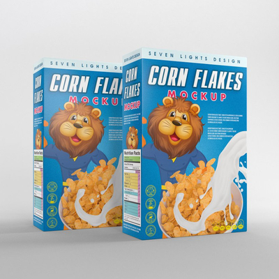 Food Product Paper Box Manufacturers Eco Friendly Custom Cereal Box Packaging