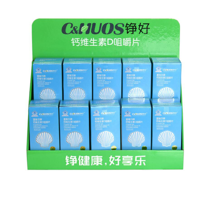 Custom Counter Condom Paper Display Box Packaging