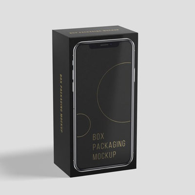 Custom Logo Printed Luxury Smartphone Cellphone Packaging Box