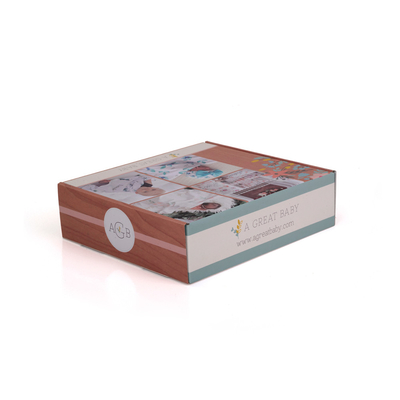 Custom Logo Print Baby Blanket Packaging Box For Blanket