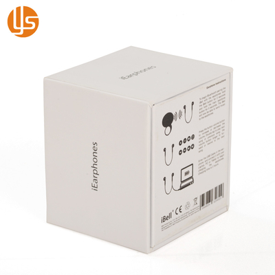 Custom Design Small Paper Earpod Earphone Packaging Box With Logo