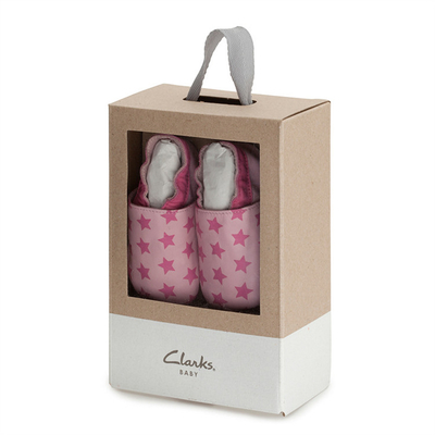 Custom Printing Mini Corrugated Baby Shoe Packaging Box For Gift Packaging