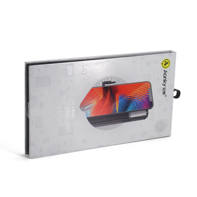 Customized Retail Mobile Phone Screen Protector Film Paper Packaging Boxes For Glass Screen Protector