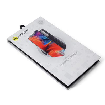 Customized Retail Mobile Phone Screen Protector Film Paper Packaging Boxes For Glass Screen Protector