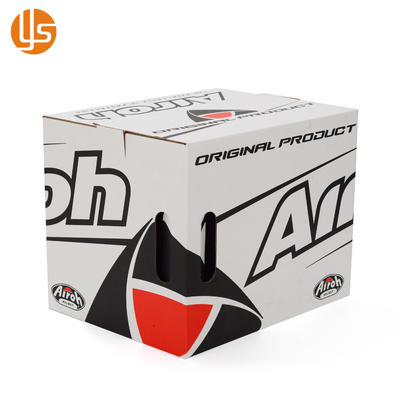 Custom Sized Corrugated Paper Motorcycle Helmet Packaging Box