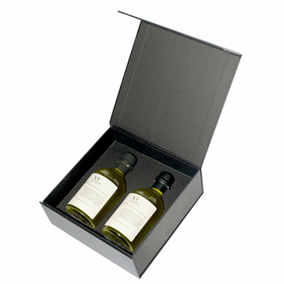 Luxury Logo Printing Olive Oil Gift Boxes Packaging Varnishing