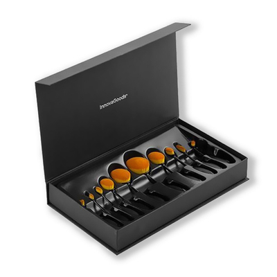 Custom Luxury Empty Paper Packaging Box Makeup Brush Set Box Packaging