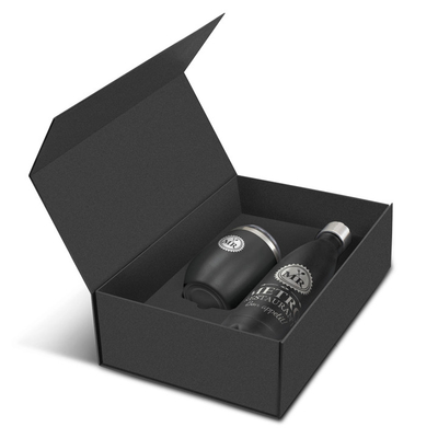 Black Luxury Magnetic Tumbler Gift Boxes Packaging For 20oz Tumbler