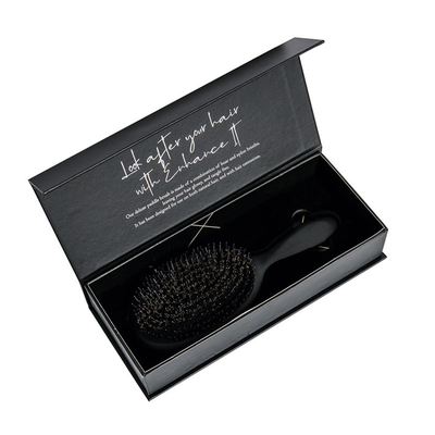 Customized Paper Cardboard Wave Hair Brush Packaging Box With Logo