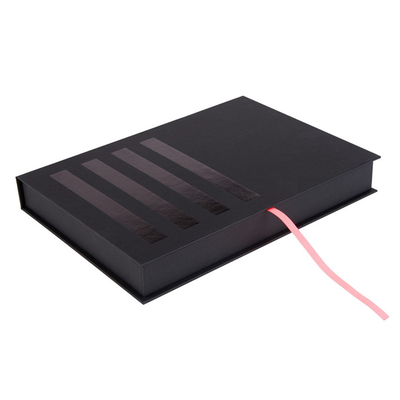 Custom Logo Empty Cardboard Journal Planner Book Notebook Gift Packaging Box