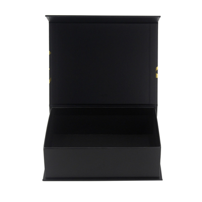 Large Black Custom Logo Paper Shoes Gift Boxes Luxury Magnetic Cardboard Packaging With Magnet