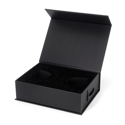 Custom Logo Luxury Magnet Box Black Clear Aligner Packaging Box