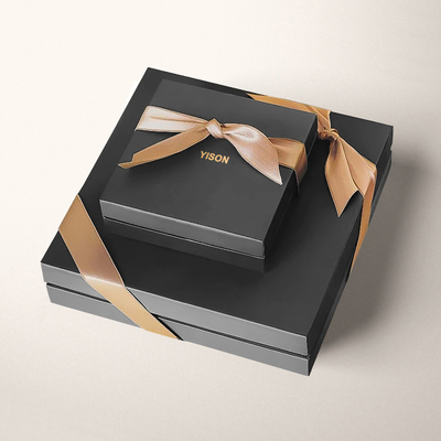 Custom Premium Luxury 2 Pieces Ramadan Dates Chocolate Packaging Gift Boxes