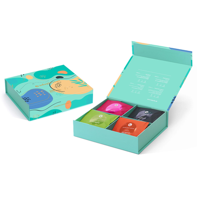 Custom Printed Luxury Tea Bags Gift Packaging Tea Assortment Boxes