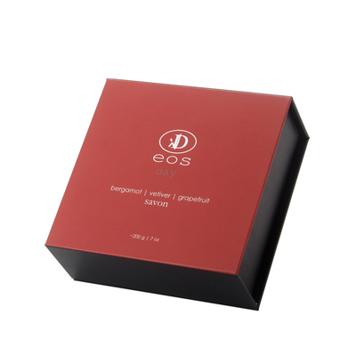 Custom Logo Premium Perfume Magnetic Paper Gift Box With Paper Insert