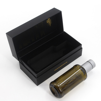 Custom Logo Printing Luxury Cardboard Olive Oil Bottle Box Packaging