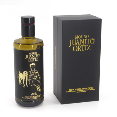 Custom Logo Printing Luxury Cardboard Olive Oil Bottle Box Packaging