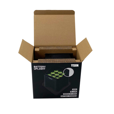 Custom Logo Corrugated Carton LED Battery Light Packaging Box