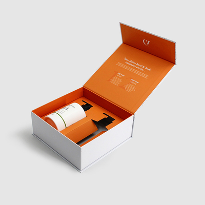 Custom Luxury hand body wash and lotion set Paper Packaging Gift Box With Logo