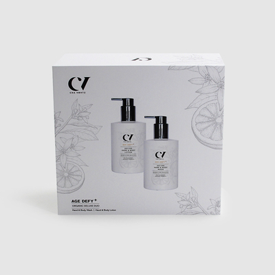 Custom Luxury hand body wash and lotion set Paper Packaging Gift Box With Logo