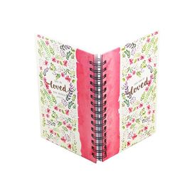 A5 Custom Notebook Printing With Spiral Bound , Personalized Spiral Notepads