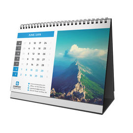 Folding Office Desk Custom Calendar Printing With Business Advertising Printed