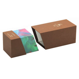 Rigid Shoulder Cosmetic Packaging Box With Speciality Paper Material