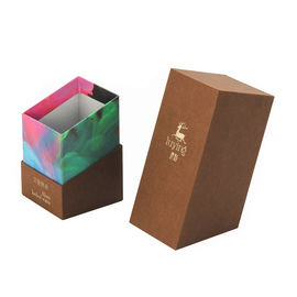 Rigid Shoulder Cosmetic Packaging Box With Speciality Paper Material