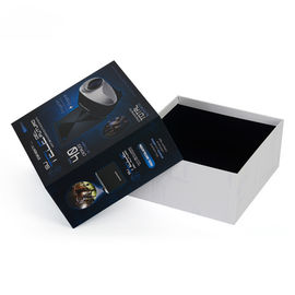 UV Printed Paper Box Proyector Packaging With lift Off Lid Eco - Friendly