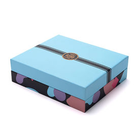 Cardboard Candy Gift Printed Paper Box With Lid Base Blister Display Custom Logo