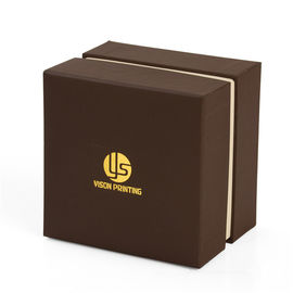 Elegant Jewelry / Watch Packaging Box With Velvet , Cardboard Jewellery Packing Raphe Gift Boxes