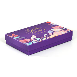 Multi Color Hard Paper Gift Box With Lids , Wedding Decorative Gift Boxes