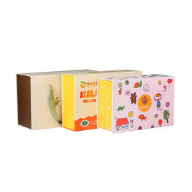 Lovely Collapsible Magnetic Gift Boxes For Children / Kids Products Packaging