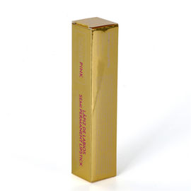 Handmade Lipstick Packaging Box / Custom Printed Cosmetic Boxes OEM Service