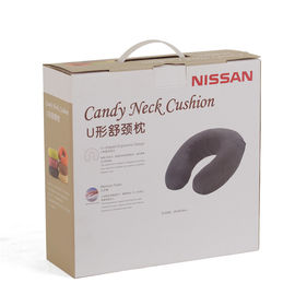 Baby Sling Packaging Cardboard Corrugated Box With Plastic Handle Full Color Printing