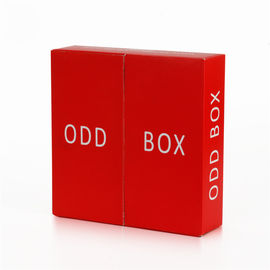 Red Corrugated Cardboard Packaging Box ，Reusable Custom Printed Corrugated Boxes