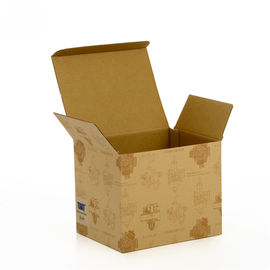 Brown Double Wall Cardboard Boxes For Shipping , Corrugated Cardboard Boxes