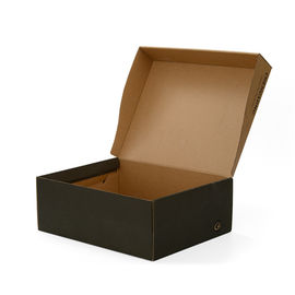 Empty Carton Corrugated Packaging Box For Shoe , Corrugated Cardboard Boxes