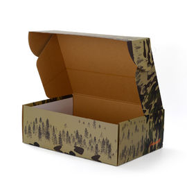 Corrugated Cardboard Mailer Boxes With Custom Logo Full Color Printing