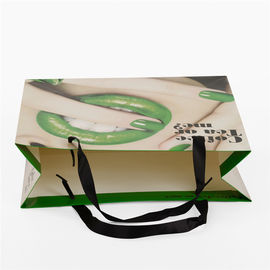 Custom Foldable Printed Paper Bags , Retail Shopping Bags With Logo