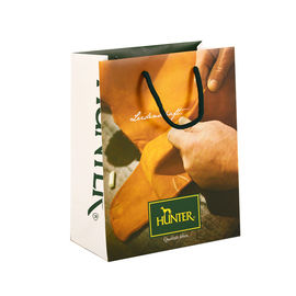 Personalised Printed Paper Bags With Handle , Retail Paper Shopping Bags