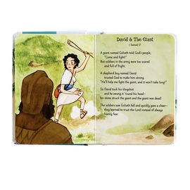 Custom Size Childrens Book Printing For Study Bible Story Books