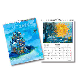 Office Daily 12 Month Calendar Printing , Promotional Calendar Printing Service