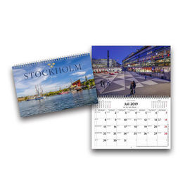 Office Daily 12 Month Calendar Printing , Promotional Calendar Printing Service